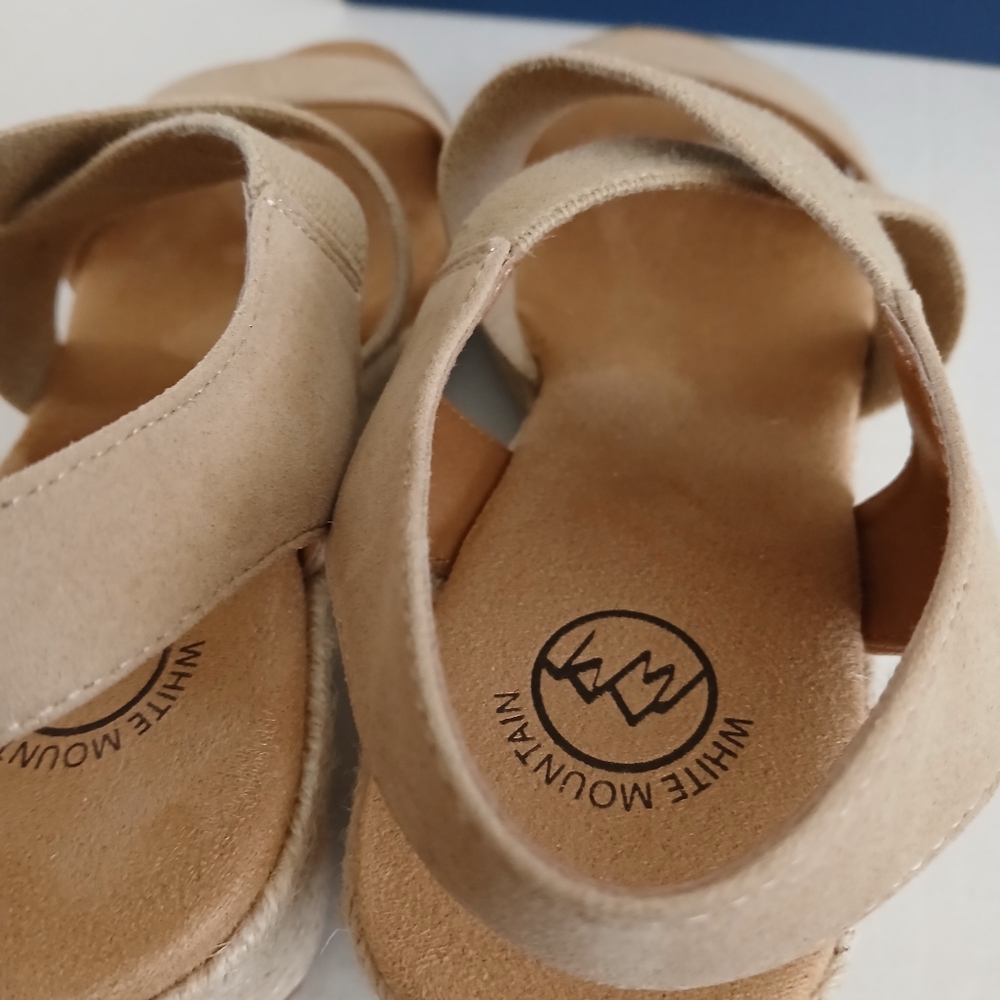WHITE MOUNTAIN Women's Yanda Espadrille Platform Sandal Size 9.5 New $30 - Picture 9 of 13